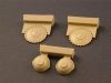 Panzer Art RE35-033 Drive wheels with transmission for Panzer II tank 1/35